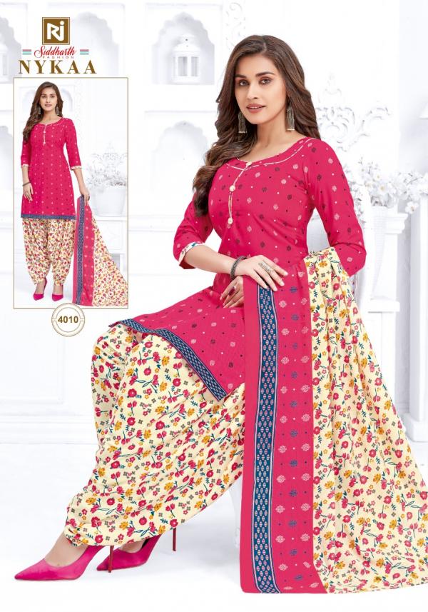 siddharth-nykaa-vol-4 Cotton Designer Exclusive Patiyala Dress Material